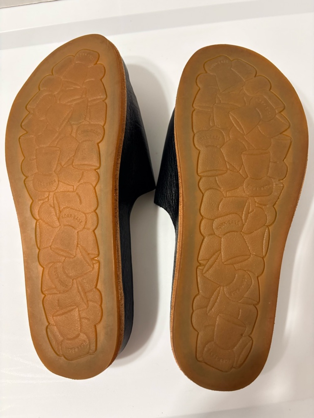 Kork-Ease Tutsi
Buckle Black Leather Slide Summer Comfort Sandals. Cork Footbed - Picture 10 of 14